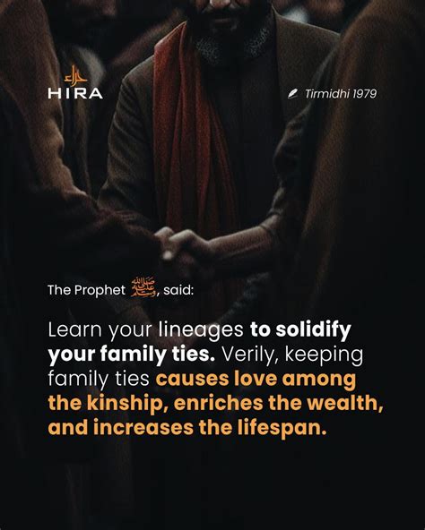 Learn your lineages to solidify your family ties.Verily,keeping family ...