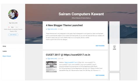 4 New Blogger Theme Launched ~ MR Kawant