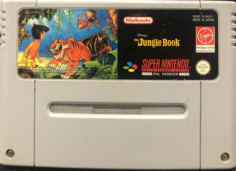 The Jungle Book SNES - Gametraders Modbury Heights