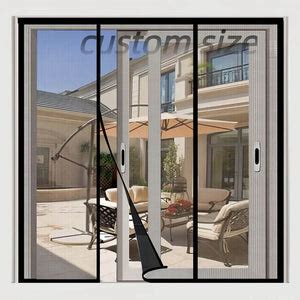 Magic Screen Door | Magic Mesh Screen Door | Magic Mesh Garage ...