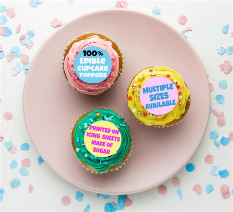 Bluey Bingo Edible Cupcake Toppers – Cakecery