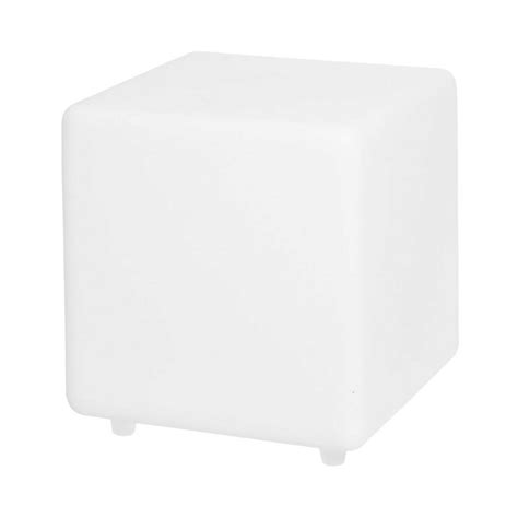 Cube lumineux sans fil LED multicolore dimmable CARRY 30cm avec ...