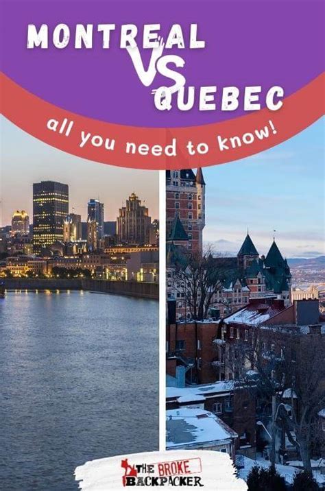 BEST Guide for Choosing Between Montreal vs Quebec (2025)