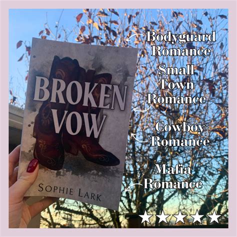 Sophie Lark's Broken Vow Review - ClaryNathanWill