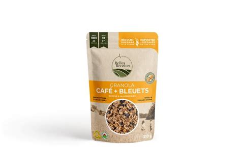 Granola café bleuets