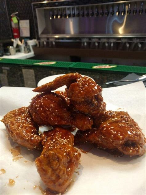 Menu at Angry Chicken restaurant, Aurora