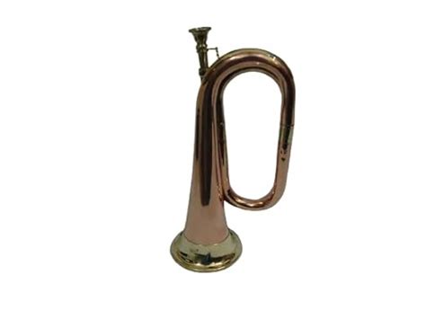 SM SAI MUSICAL 400GM BUGLE This Copper/Brass Bugle Is A Real And Usable ...