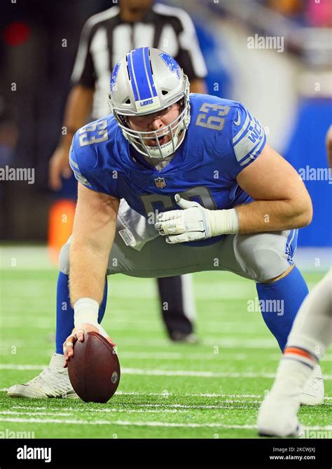 Detroit lions evan brown center hi-res stock photography and images - Alamy