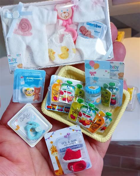 Miniature | Baby barbie, Baby doll accessories, Mini doll house