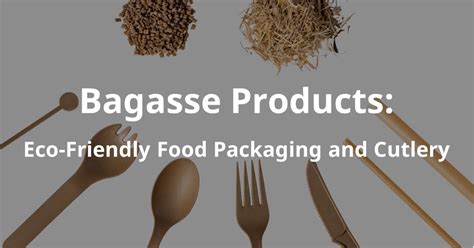 Bagasse Products: Eco-Friendly Food Packaging and Cutlery - renouvo