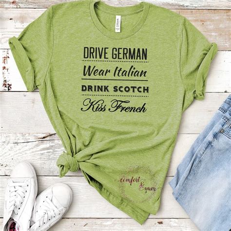 Drive German Kiss French - Etsy