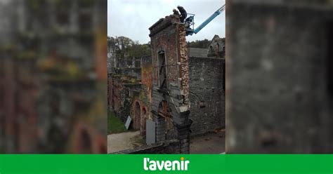 Après l’accident à l’abbaye de Villers-la-Ville: des travaux méticuleux ...