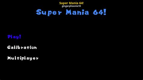 Super Mania 64! Mod for Super Mario 64 Co-op (EX & DX) | sm64coop Mods