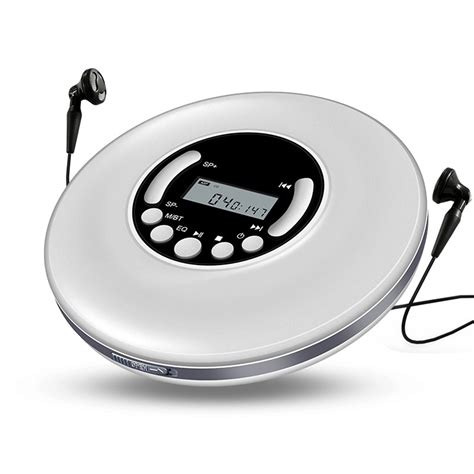 CD204 Portable CD Player, Personal Compact CD Player with Headphones ...