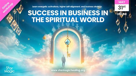 Success In Business In The Spiritual World, 31st May 2025, Online ...