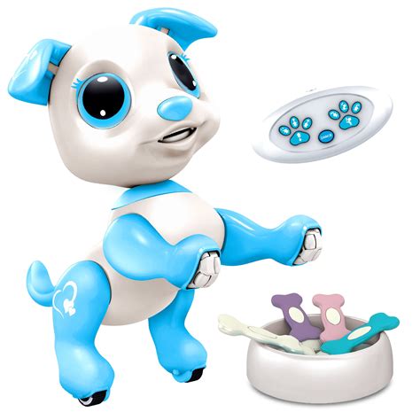 Power Your Fun Robo Pets Dog, Unisex Remote Control Interactive Robot ...