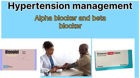 Hypertension management (lecture =1) || Alpha blocker and beta blocker ...