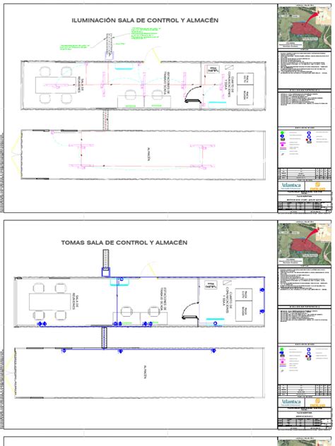 HD1-PLA-EL-418-0 Plano Electrico Edicificio de Control, Almacen y ...