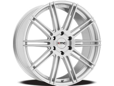 KMC KM707 Channel - Brushed Silver - Custom Wheels | Wide Selection of ...