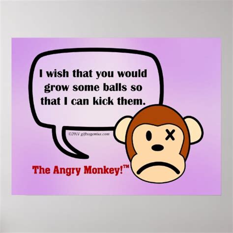 You need to grow some balls poster | Zazzle.com