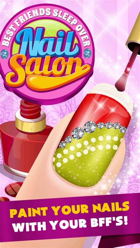 A Best Friends Sleepover Nail Salon Maker - Free Games for iPhone ...