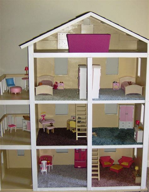 Barbie Diy, Diy Barbie House, Barbie Dream House, Barbie House ...