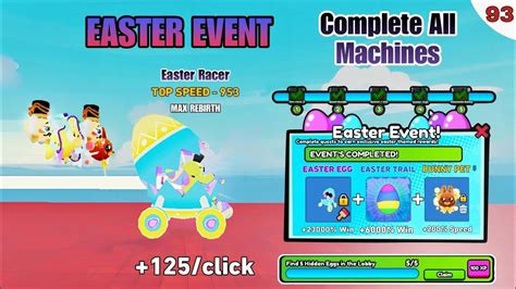 Complete All Machines in Easter Event | Easter Egg Car - Bunny Per ...