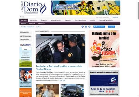 Diario Dom Digital. Periódicos Dominicanos de Republica Dominicana ...