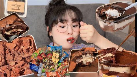 🍫Mukbang Socola Nga 8 Vị, Bánh Choco “Đập” | Russian Chocolate Mukbang 8 Flavors, Chocolate Cake