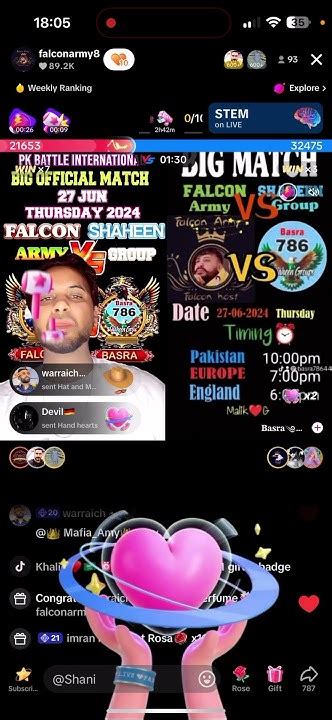 Tik Tok PK match - YouTube