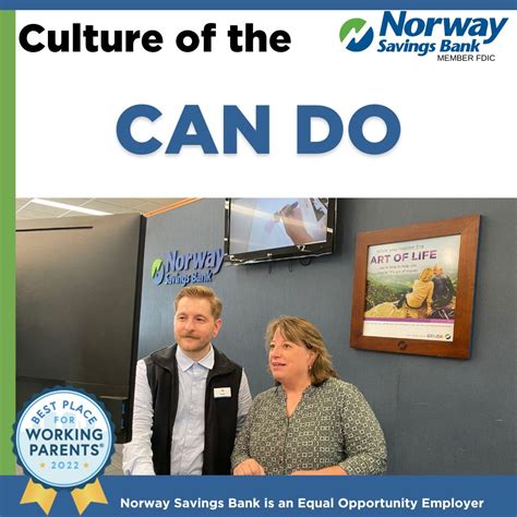 Norway Savings Bank on LinkedIn: At Norway Savings Bank we all come ...