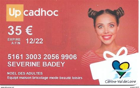 Cartes Cadeaux - Carte Cadeau Up cadhoc