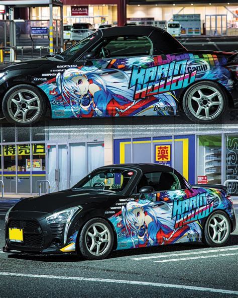 DEKOCAR - beyond itasha & anime | Houou Karin・DENONBU on Daihatsu Copen ...
