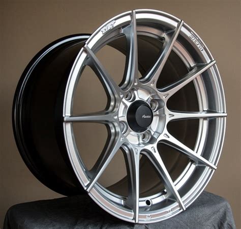 Advanti Racing Storm S1 15x8 4x100 ET25 HYPER Silver! for Miata , 15x8