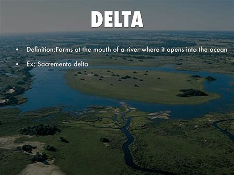 Delta, definición, formación, tipos, importancia y más – ¿qué es un ...