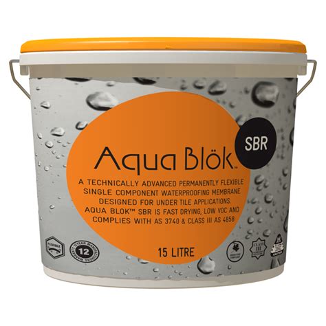 Sika Aqua Blok SBR Grey 15 Litres Waterproofing - TradieCart