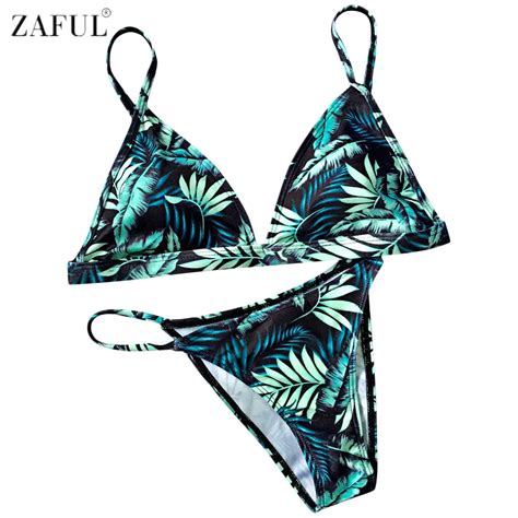 ZAFUL 2017 Swimwear Women Sexy Micro Bikinis Set Brazilian Bikini ...