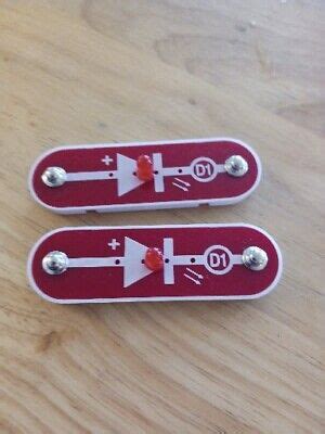 Elenco Snap Circuits replacement part D1 Red Light Emitting Diode Lot ...