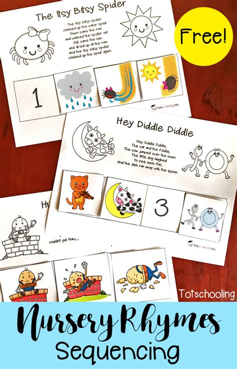Nursery Rhyme Printables