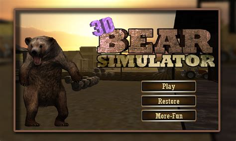 3D Angry Bear Simulator Game : Amazon.ca: Apps for Android