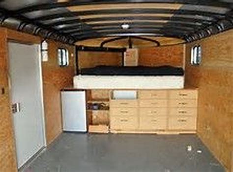 Amazing Picture of Cargo Trailer Conversion Ideas - Interior Design ...