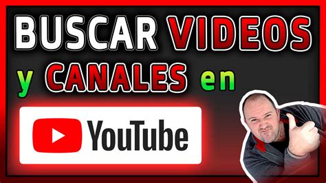 Como Buscar VIDEOS y CANALES en Youtube ⭐