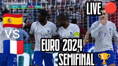 SPANYOL VS FRANCE SEMI-FINAL EURO 2024 🏆 - YouTube