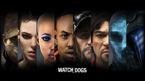 Fonds d'ecran 1920x1080 Watch Dogs Homme Visage Nègre Jeux Filles 3D ...