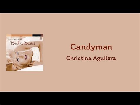 Christina Aguilera - Candyman || lyrics - YouTube