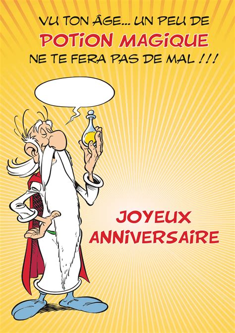 Personnalisation de ma carte - Cartes Anniversaire - Potion magique ...