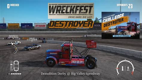 WRECKFEST - Career Mode - Destroyer - Demolition Derby Challenge - 070 ...