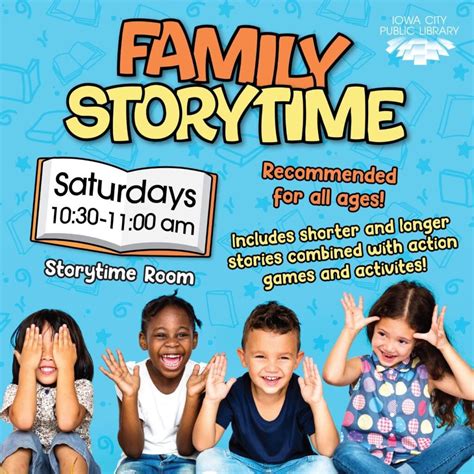 Family Storytime | Iowa City Downtown District