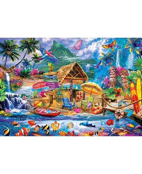 MasterPieces Puzzles Masterpieces EZ Grip - Hidden Cove 1000 Piece ...