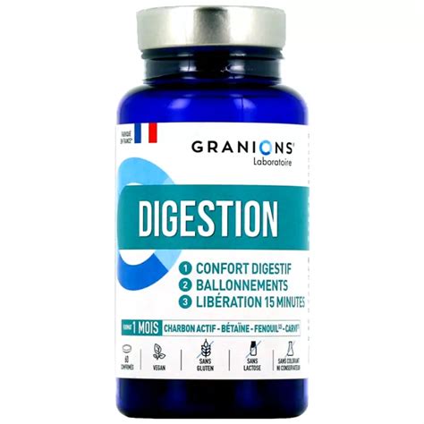 Granions Digestion 60 Comprimés en vente en pharmacie
